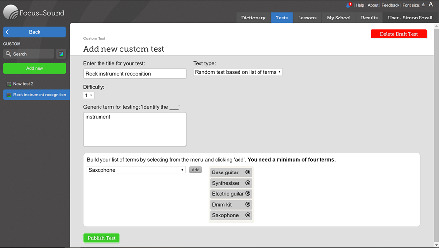 CustomTest