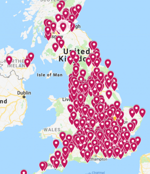 Some of our 650 UK schools. Wales?