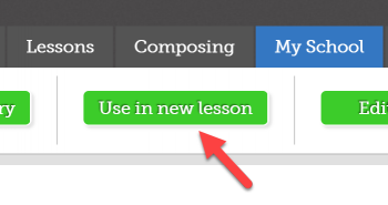 UseInNewLesson